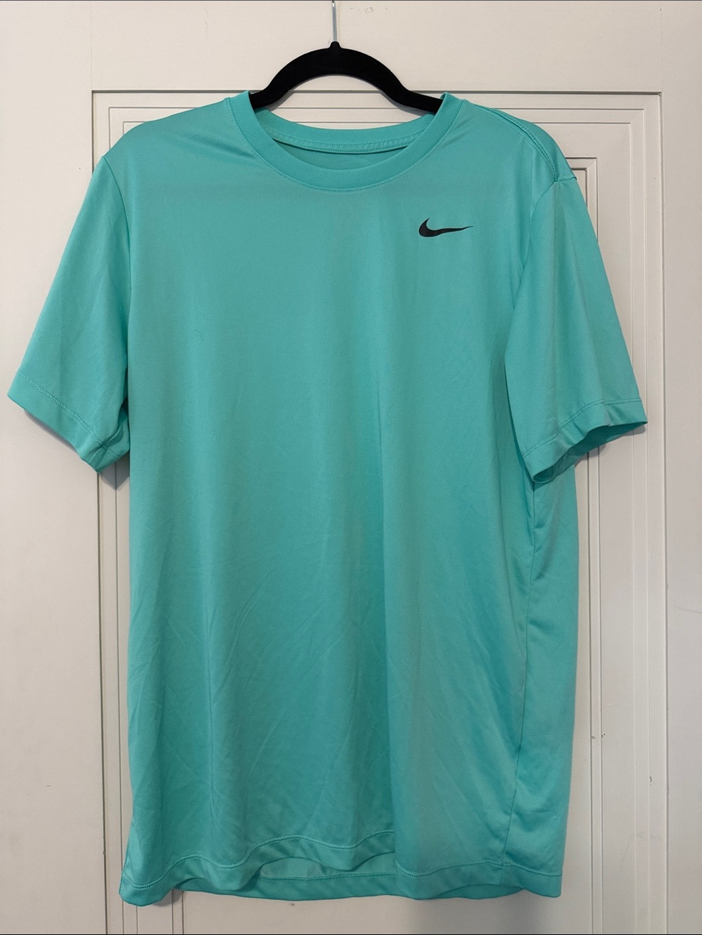 Nike Men's Teal Performance Short Sleeve Tee